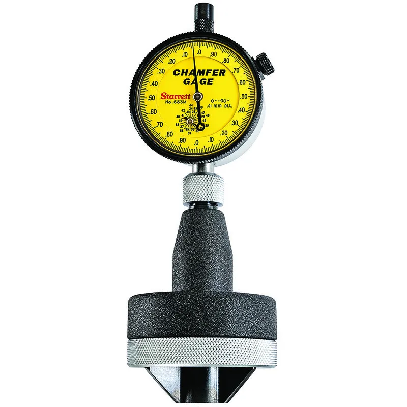 Medidor para chanfros internos 0-90° 25-50mm Leitura 0,02mm