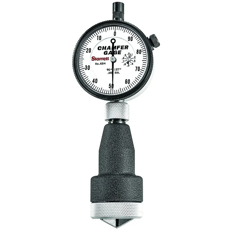 Medidor para Chanfros Internos 90-127° 0-1" Leit.0,001