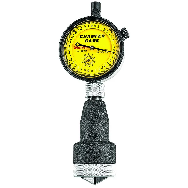 Medidor para chanfros internos 90-127° 0-25mm leit.0,02mm