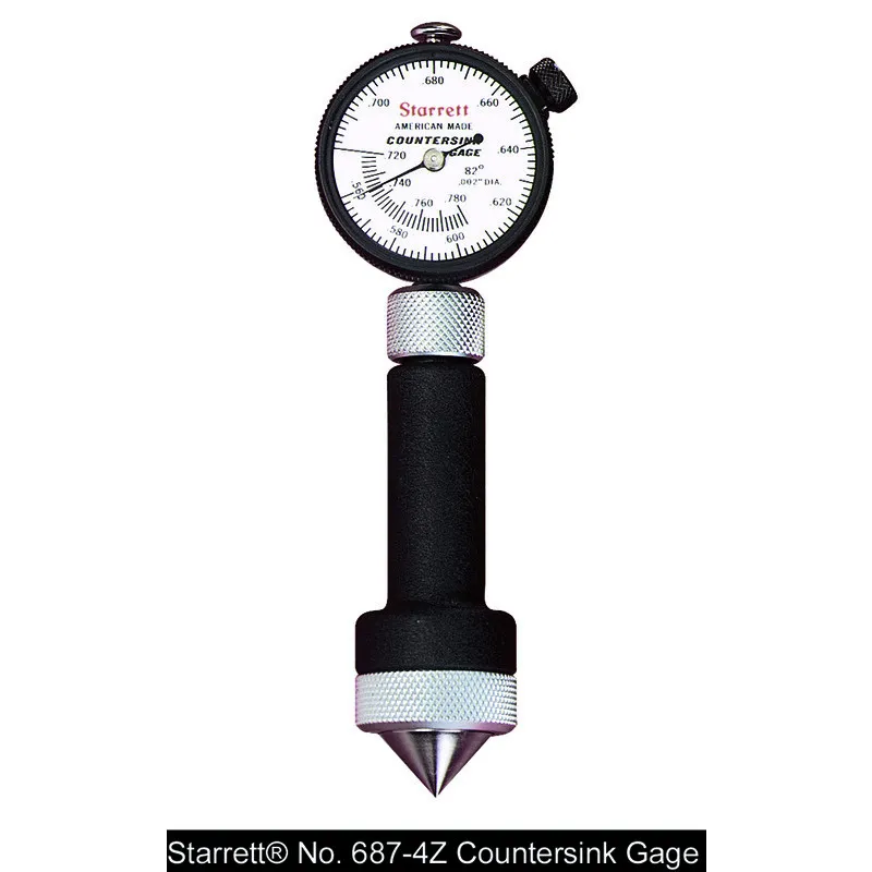 Medidor para Furos Escariados 82° 0,56-0,78" - 0,002"