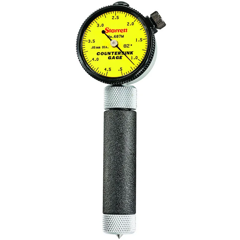 Medidor para Furos Escariados 82° 0,5-4,0mm - 0,05mm