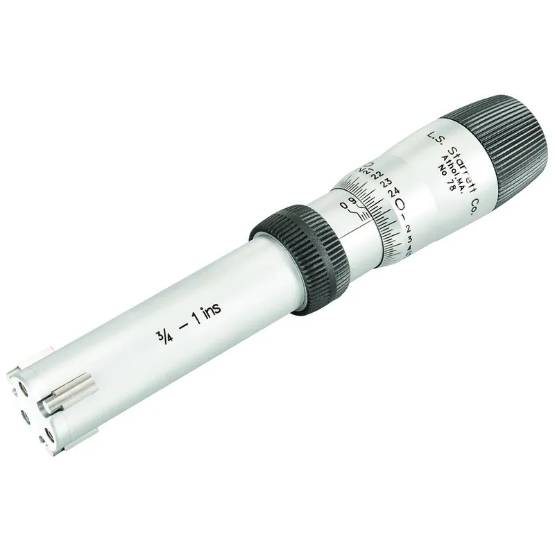 Micrômetro Interno 3 Pontas com Anel 3/4" - 1"