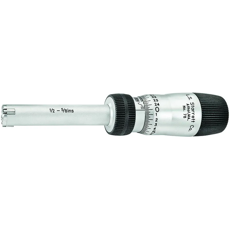 Micrômetro Interno 3 Pontas com Anel 1/2"- 5/8"