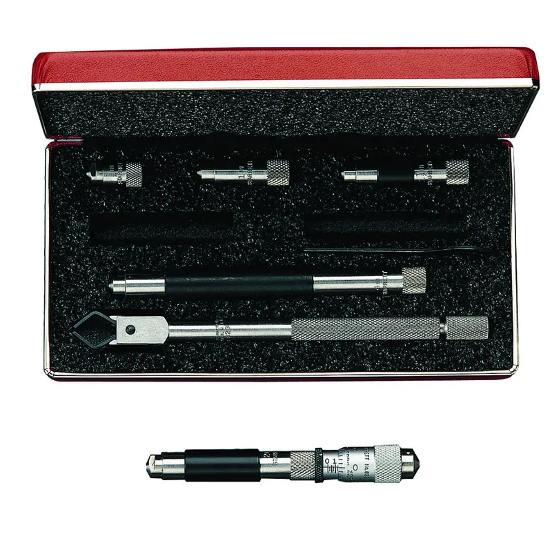 Micrômetro Interno Tubular com Capacidade de 1.1/2 - 8" polegadas e Exatidão de ± 0.00015"