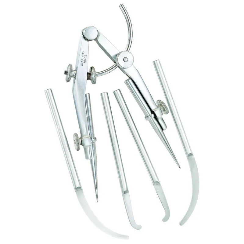 Compasso Aperfeiçoado com Extensões Completo 175mm