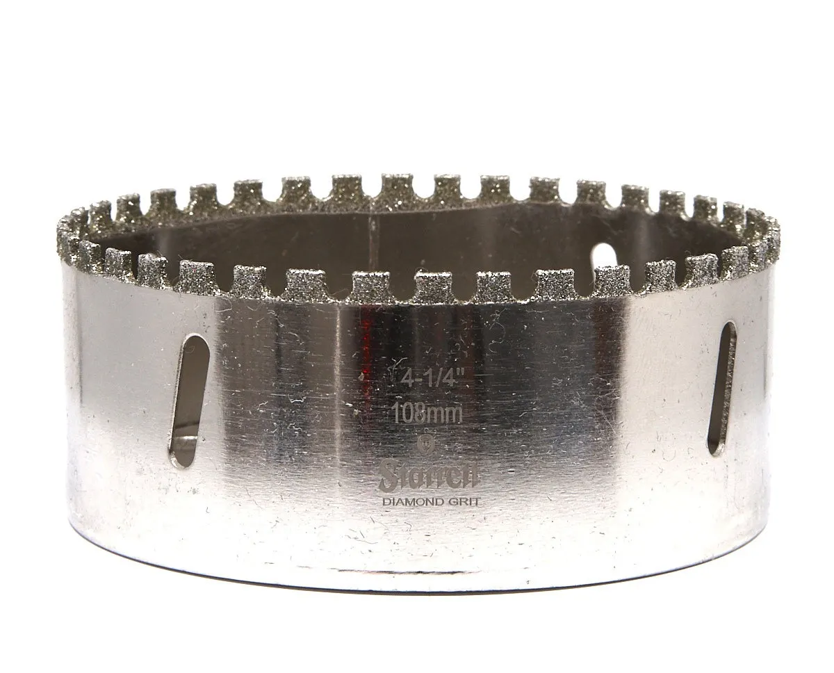 Serra Copo Diamantada de 108mm e 4.1/4 Polegadas