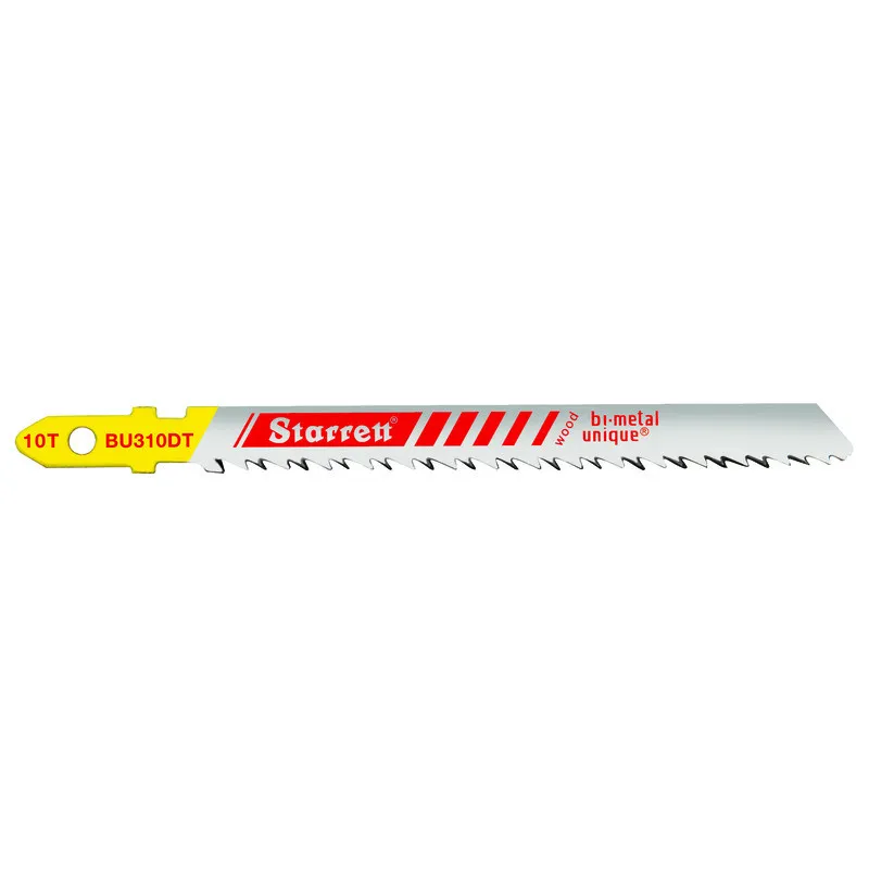 Lâmina de Serra Tico-Tico Madeira - Bi-Metal com Encaixe Unificado - 76 x 7,5 x 1,4mm - Cartela com 5 lâminas - BU310DT
