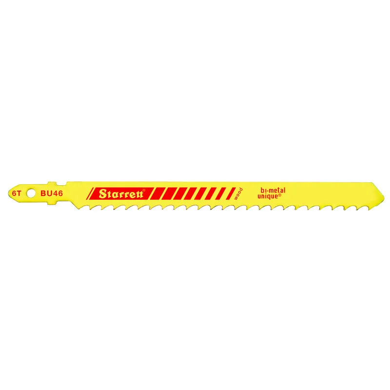 Lâmina de Serra Tico-Tico Madeira - Bi-Metal com Encaixe Unificado - 105 x 9,5 x 1,27mm - Cartela com 5 lâminas