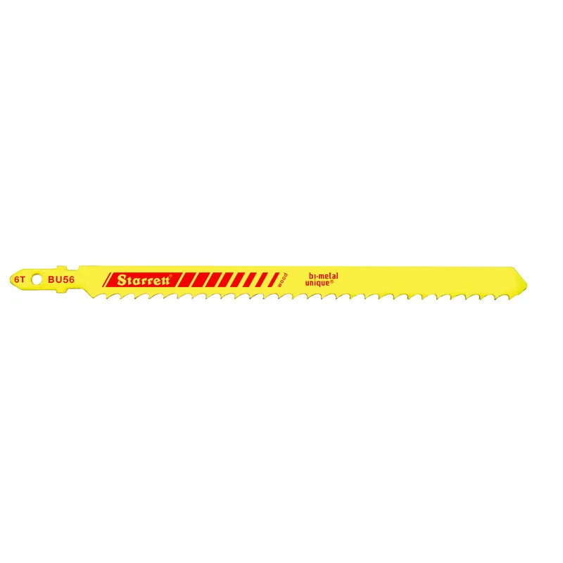 Lâmina de Serra Tico-Tico Madeira - Bi-Metal com Encaixe Unificado - 125 x 9,5 x 1,27mm - Cartela com 2 lâminas