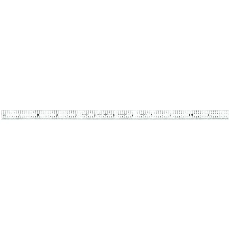 Escala de Aço Fosca 12" Graduações 1/10-1/50