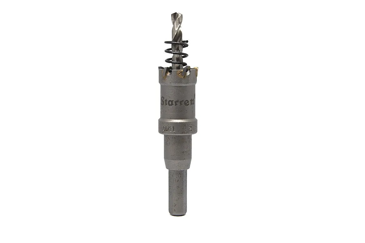 Serra Copo Tipo Fresa - CTD - Ponta de Metal Duro de 21mm e 13/16 Polegadas - Starrett - Código do Produto - CTD21