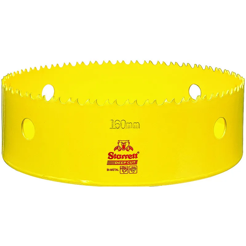 Serra Copo para Metal Deep Cut de 160mm, Linha Métrica