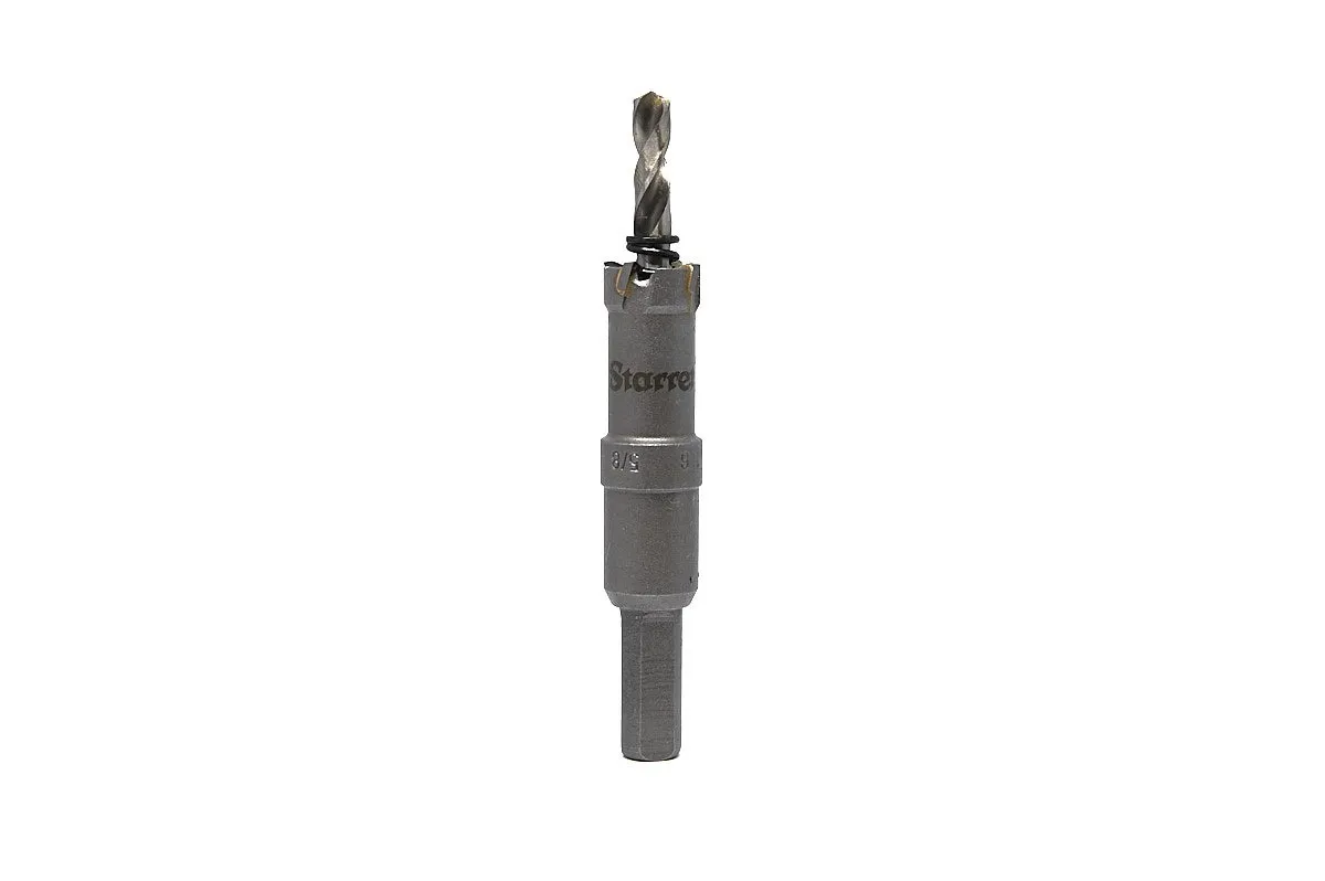 Serra Copo Tipo Fresa - CTD - Ponta de Metal Duro de 16mm e 5/8 Polegadas - Starrett - Código do Produto - CTD16