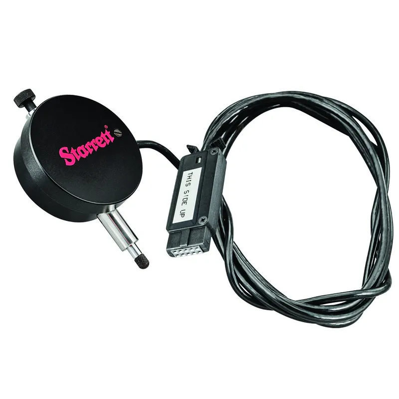 Apalpador com capacidade de 6.35mm / .250", resolução de .0001" 0,002mm