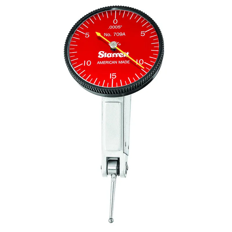 Relógio Apalpador sem Acessórios Mostrador Vermelho 1.3/8x0,0005"