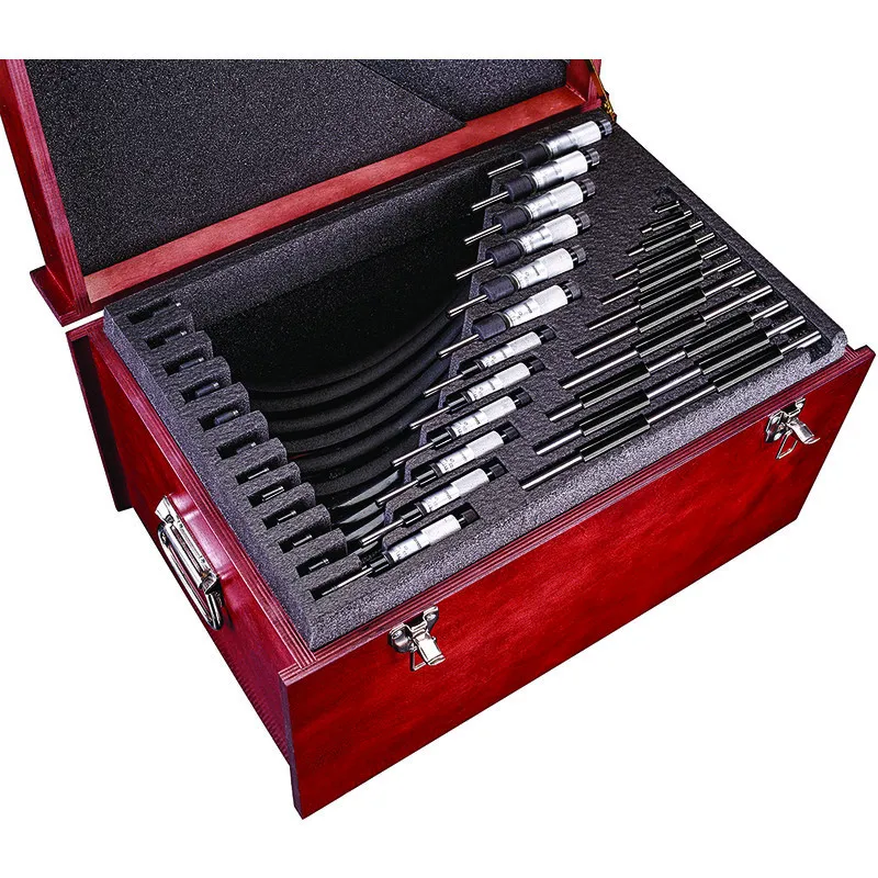 Micrômetros Externo Jg 12 Pc 0-12x0,001" com Padrões