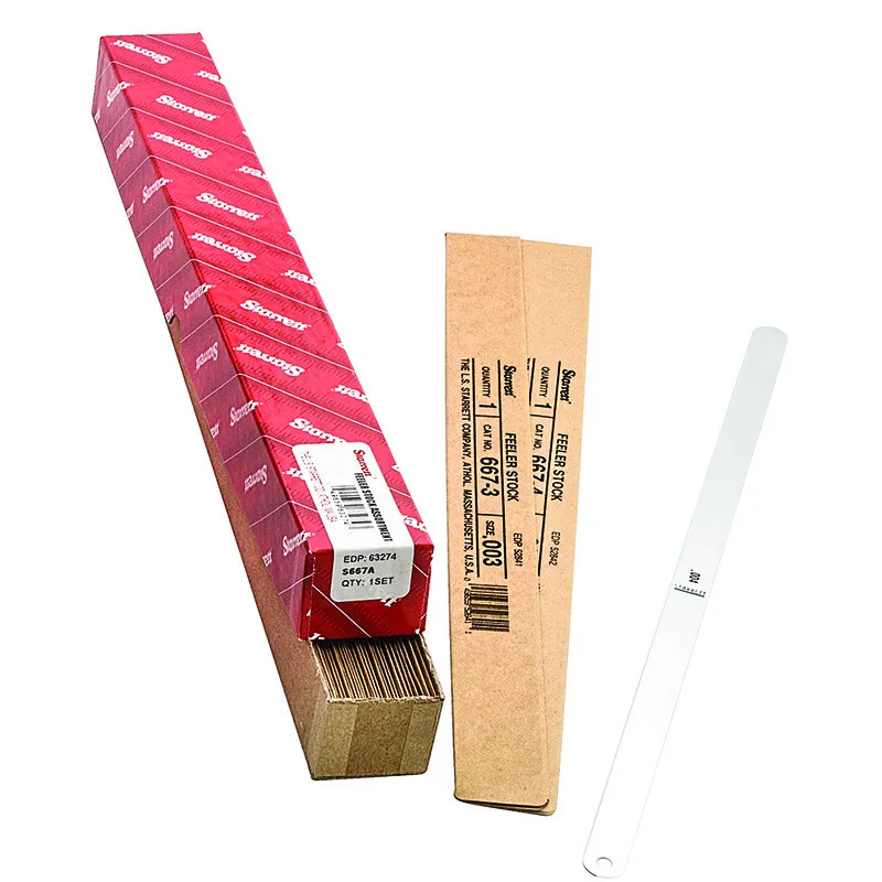 Calibradores de Folga Laminas de 12x1/2" Jg 32 Pc
