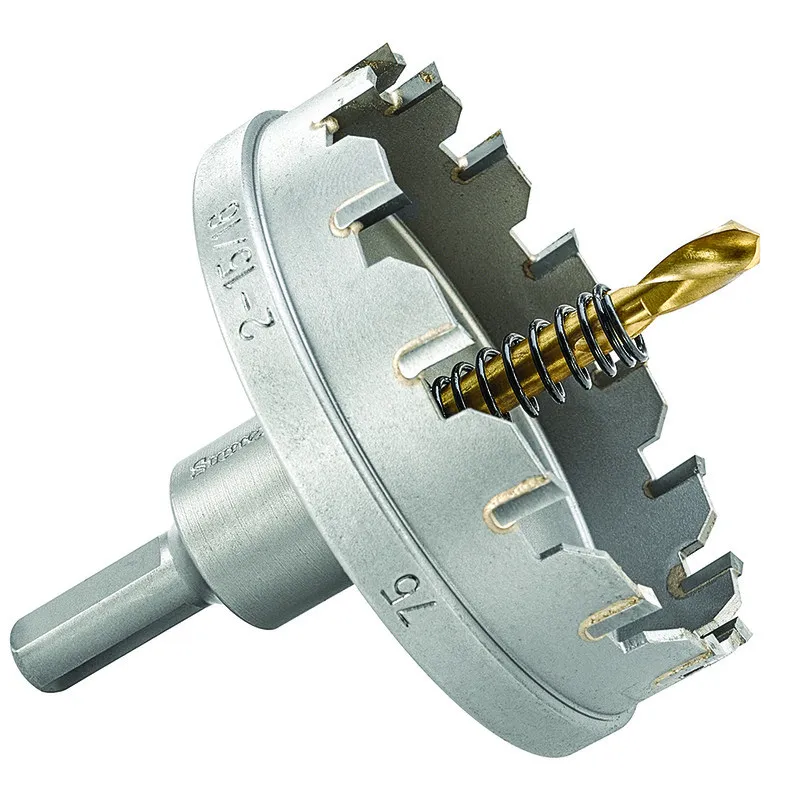 Serra Copo Tipo Fresa - SM Pastilhas de Metal Duro de 75mm e 2.15/16 Polegadas - Starrett - Código do Produto - SM75