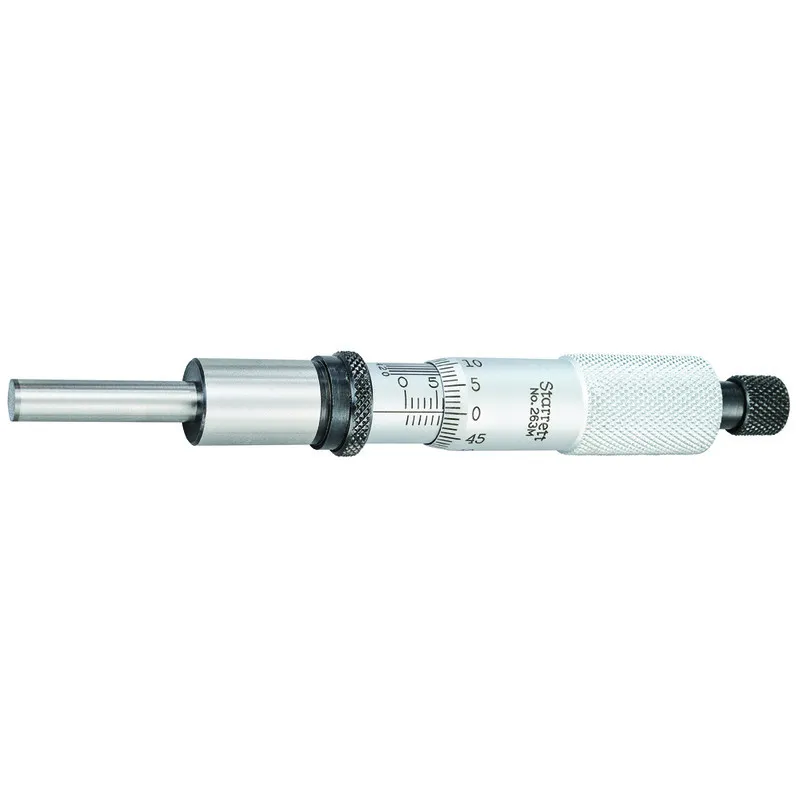 Cabeçote Micrométrico 0-25x0,001mm Trava, Catraca e Ponta de Metal Duro