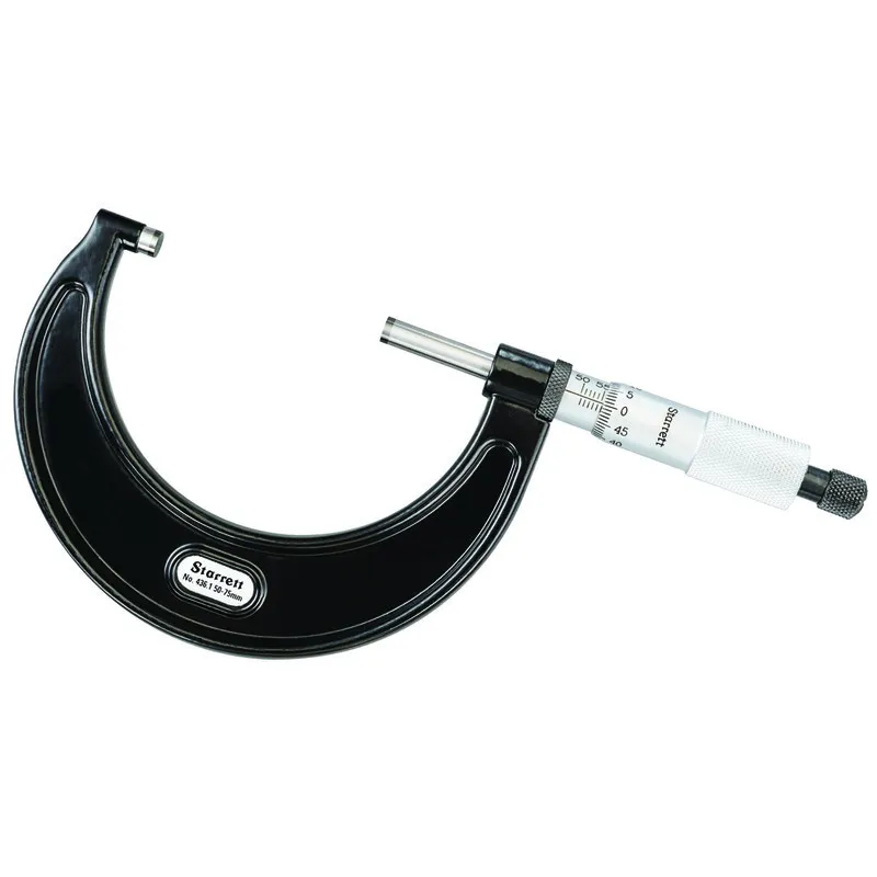 Micrômetro Externo com Capacidade de 50 – 75mm, Resolução de 0,001mm e Exatidão de ±0,003mm - Ref. V436.1MXRL-75