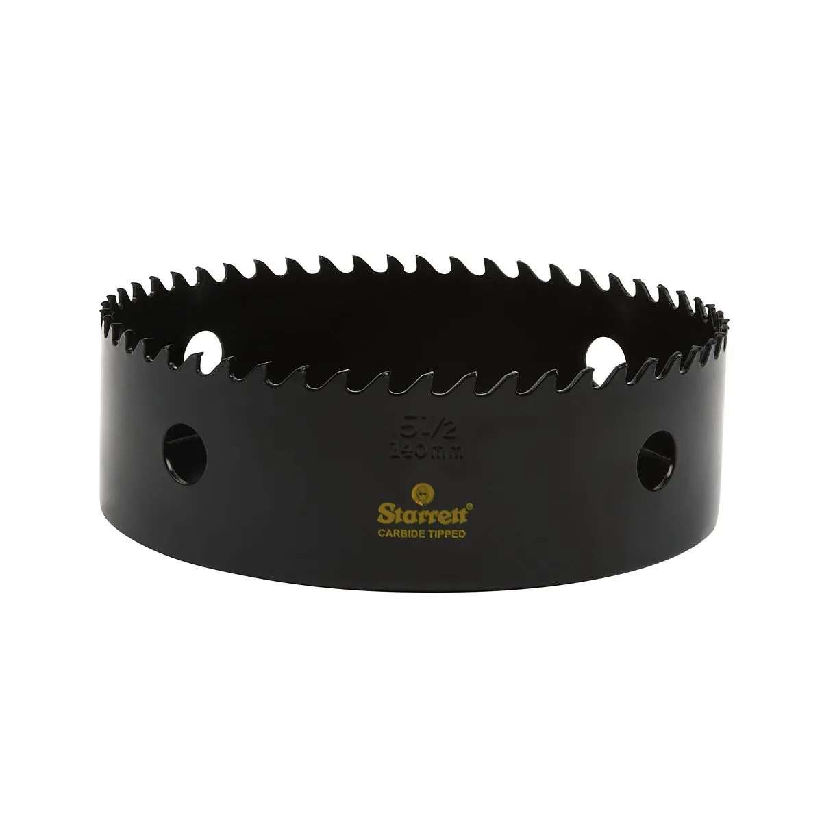 Serra Copo Ponta de Metal Duro CT de 140mm e 5.1/2 Polegadas - Starrett - Código do Produto - CT512