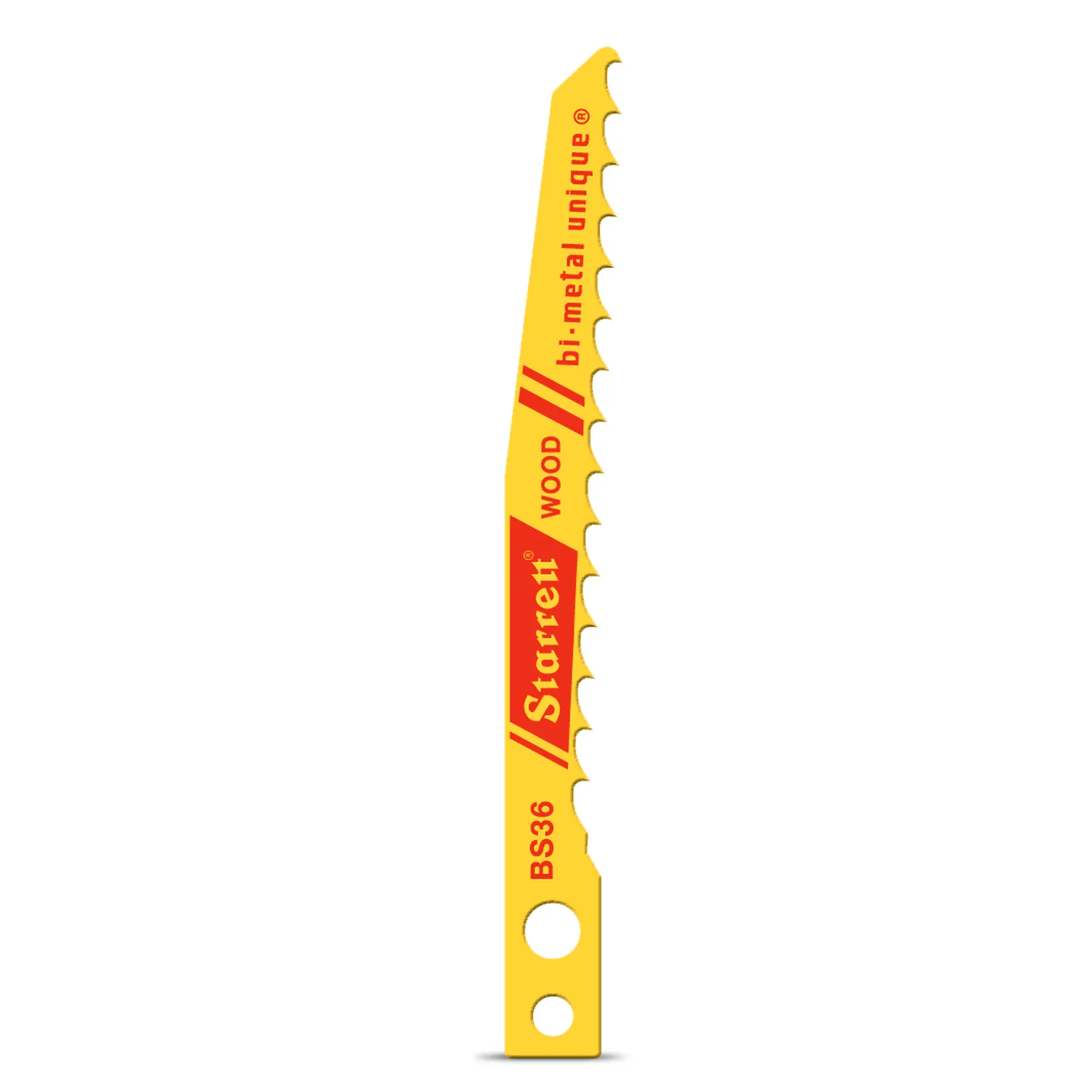 Lâmina de Serra Tico-Tico Bi-Metal com Encaixe Makita - 65 x 7,5 x 1,27mm e Dentição de 6 em Cartela com 5 lâminas