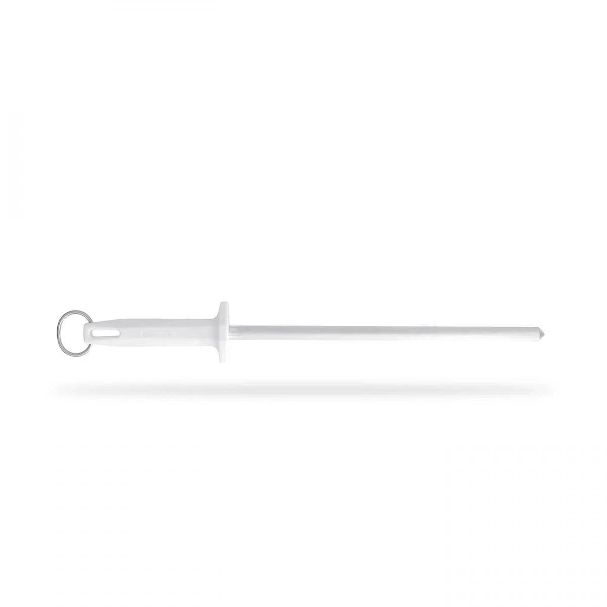 Chaira Haste Estriada 10 polegadas/25cm com Cabo Branco - BKW407-10