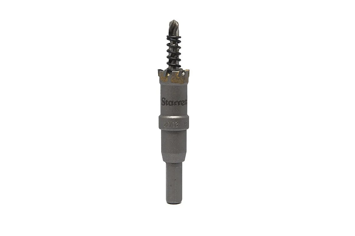 Serra Copo Tipo Fresa - CTD - Ponta de Metal Duro de 18mm e 22/32 Polegadas - Starrett - Código do Produto - CTD18