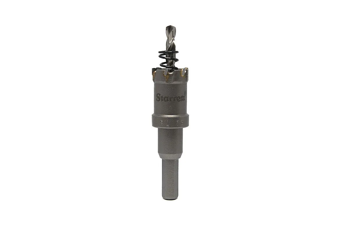 Serra Copo Tipo Fresa - CTD - Ponta de Metal Duro de 22mm e 7/8 Polegadas - Starrett - Código do Produto - CTD22