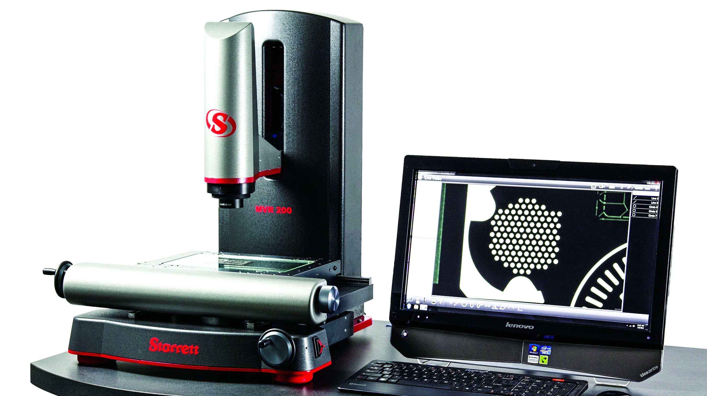  Máquina de Medição Óptica Manual Galileo Starrett - Ref. MVR200