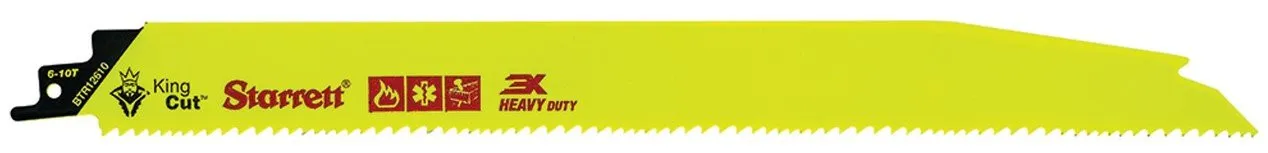 Lâmina de Serra Sabre King Cut Dentição 6 – 10 com 2 Lâminas 300x25x1,60mm - BTR12610-2