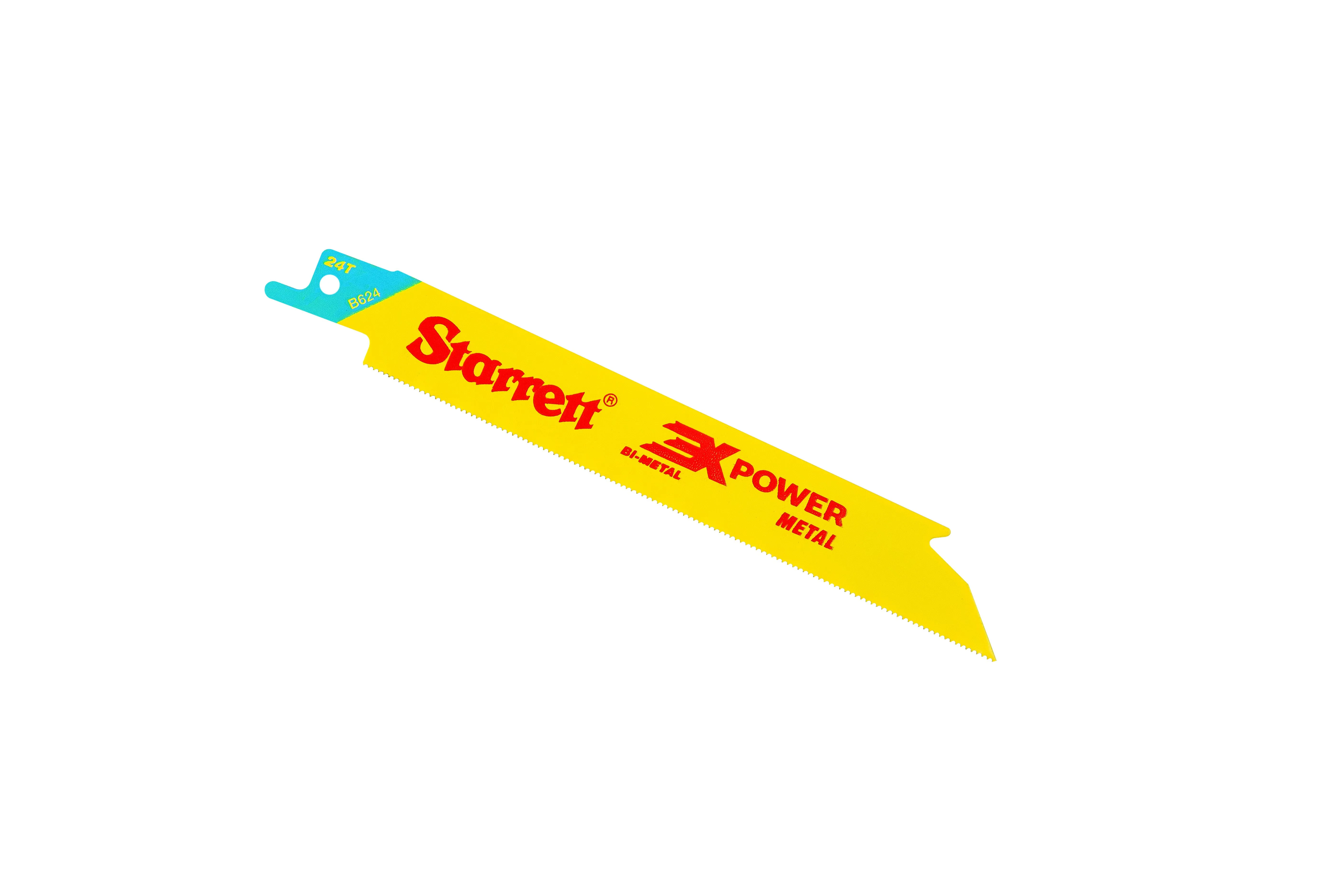 Lâmina de Serra Sabre Bi-Metal Reta, Aplicações Gerais, Dentição 24 com 5 Lâminas 152mm - B624-5