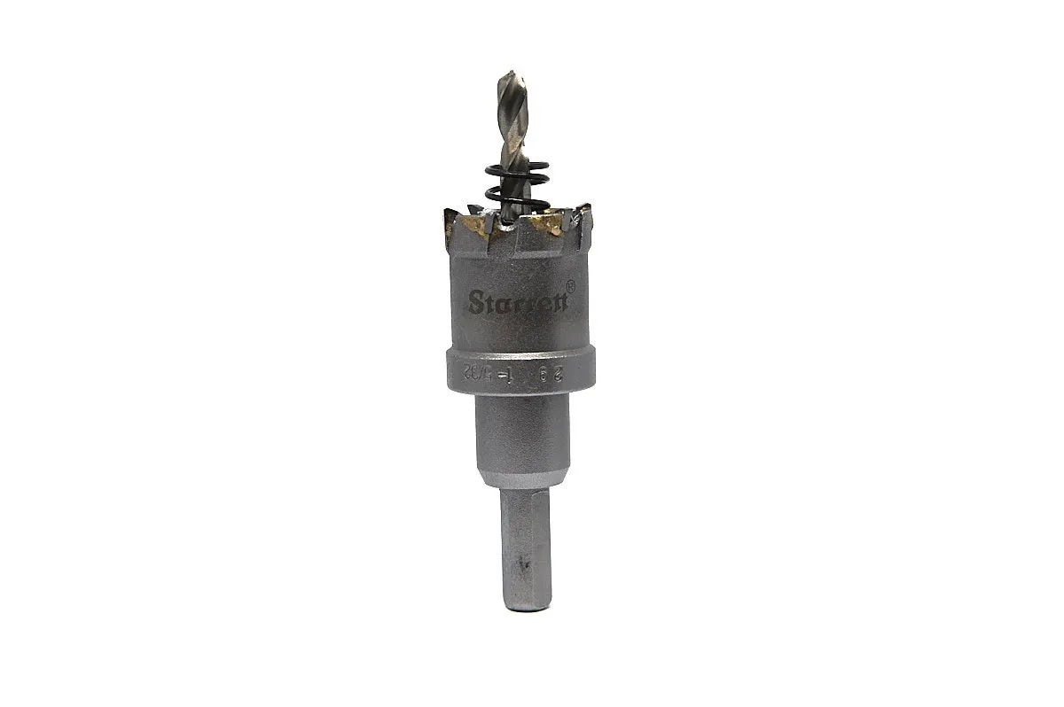 Serra Copo Tipo Fresa - CTD - Ponta de Metal Duro de 29mm e 1.1/8 Polegadas - Starrett - Código do Produto - CTD29