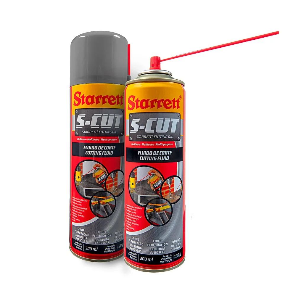Fluido de Corte S-Cut Starrett - Kit com 2 unidades