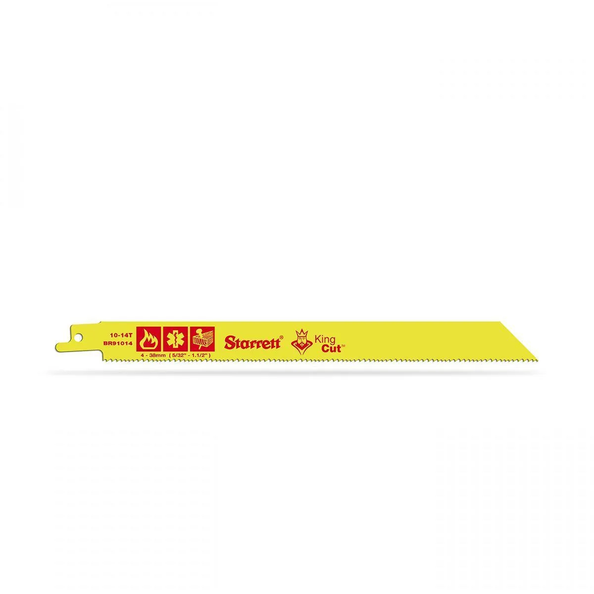 Lâmina de Serra Sabre King Cut Dentição 10-14 com 50 Lâminas 228x19x1,30mm - BR91014-50