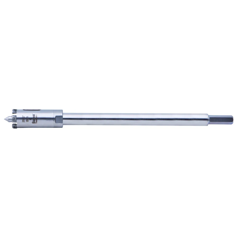 Serra Copo Diamantada de 20mm e 25/32 Polegadas, com Haste de 150mm - DE020M