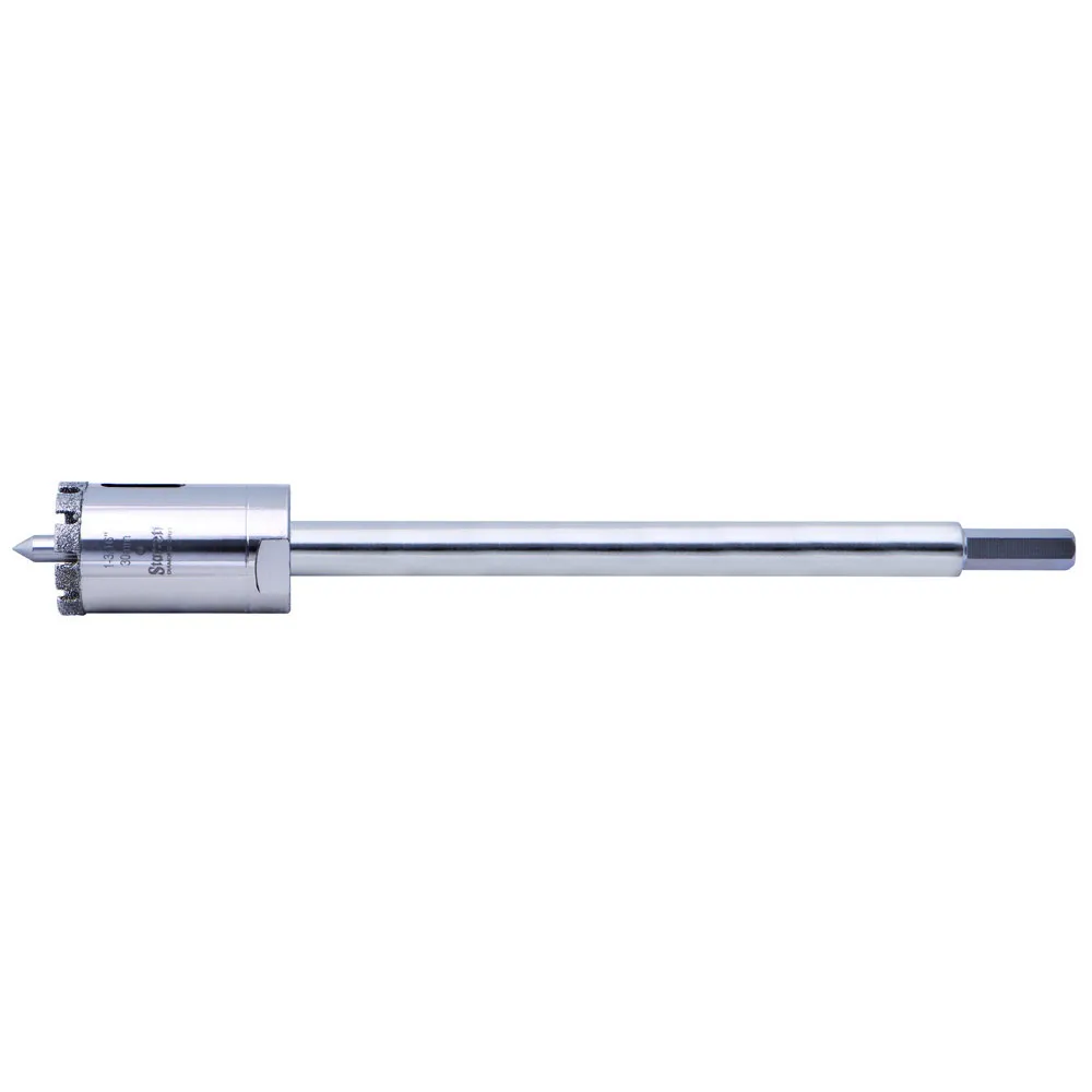 Serra Copo Diamantada de 30mm e 1.3/16 Polegadas, com Haste de 150mm - DE030M