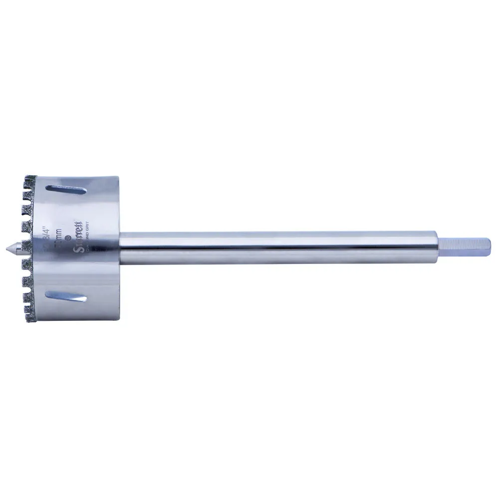 Serra Copo Diamantada de 70mm e 2.3/4 Polegadas, com Haste de 150mm - DE070M