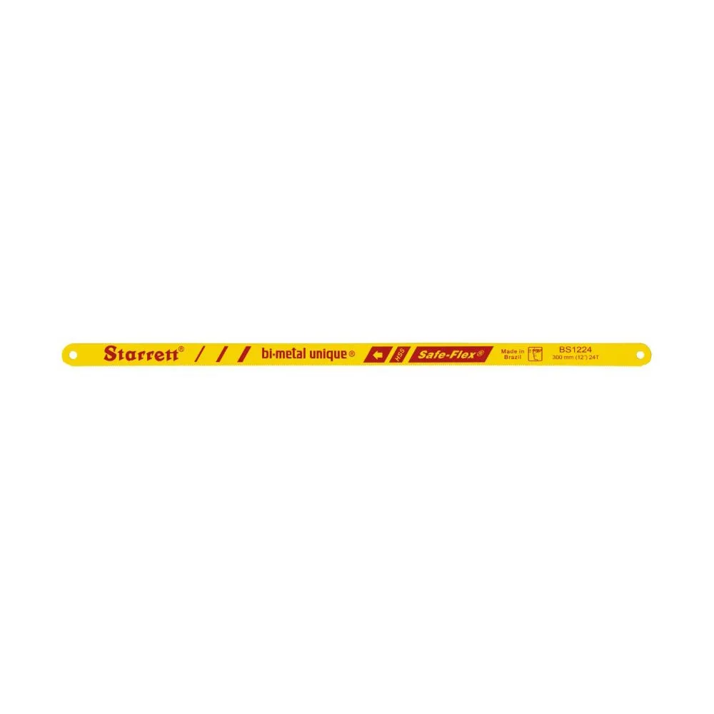 Lâmina de Serra Manual BS - Bi-Metal Starrett com 24 Dentes. - BS1224