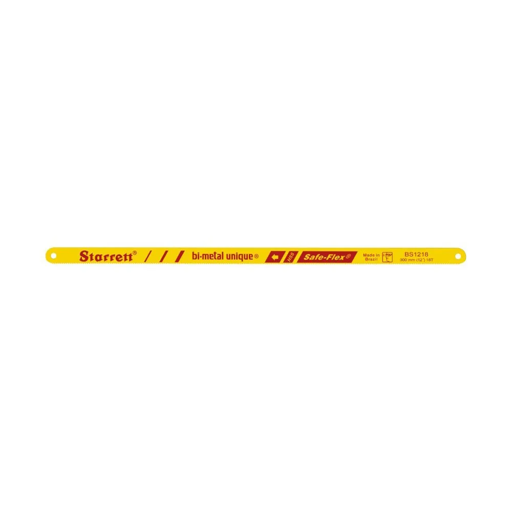 Lâmina de Serra Manual BS - Bi-Metal Starrett 18 dentes