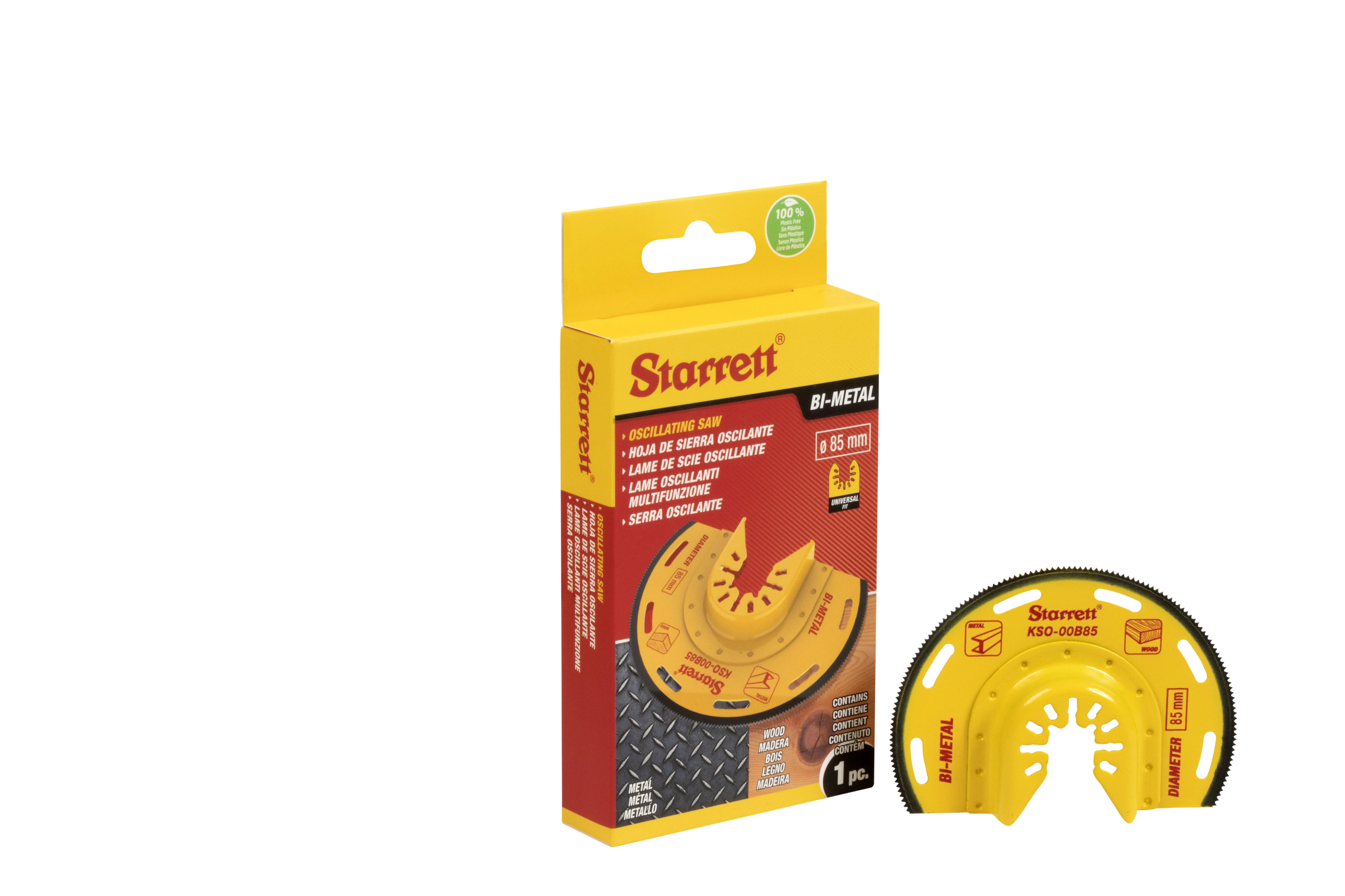 Lâmina Semicircular para Máquinas Multifuncionais Oscilantes Bi‑Metal 85mm - KSO-00B85