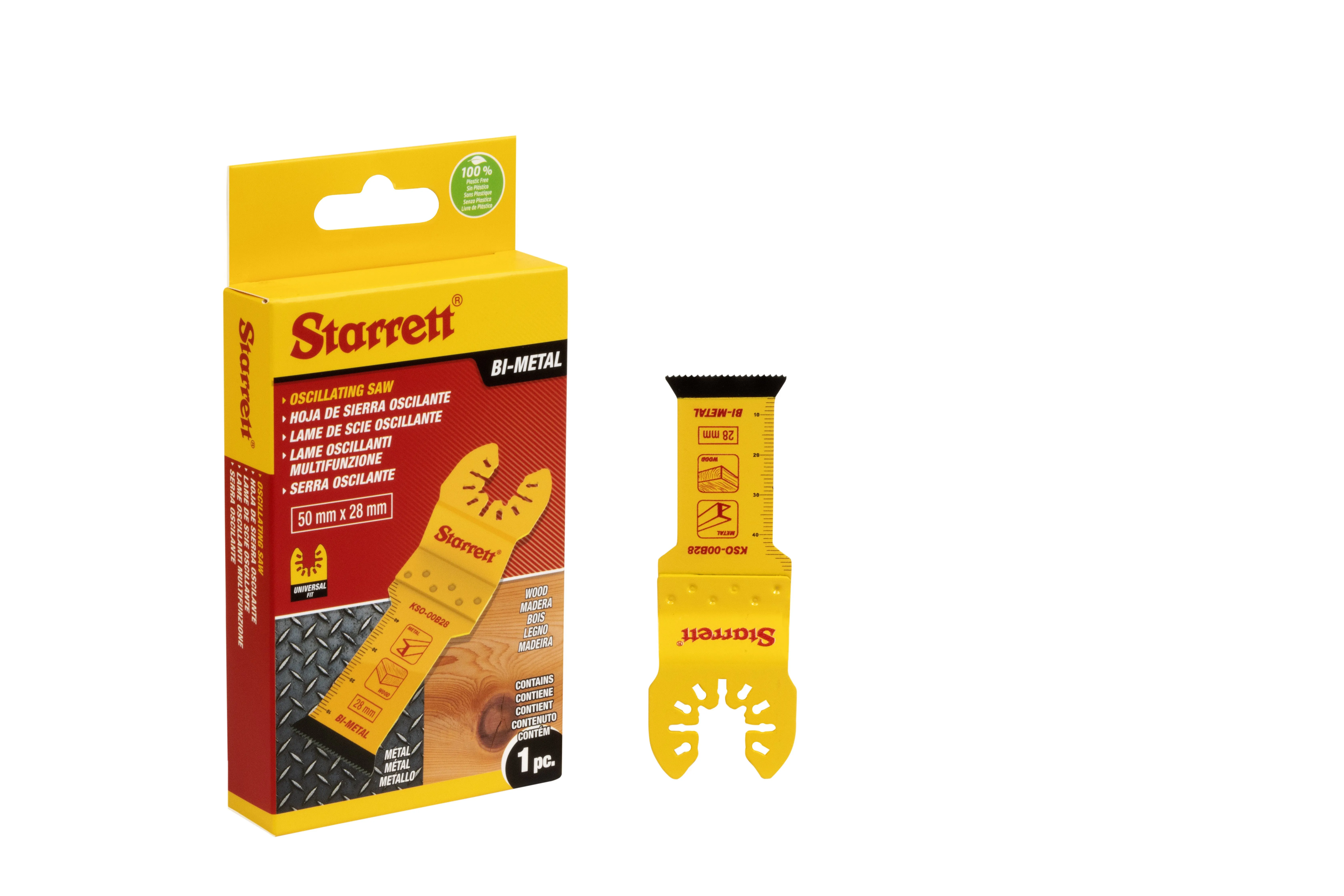 Lâmina de Imersão para Máquinas Multifuncionais Oscilantes Bi‑Metal 28mm - KSO-00B28