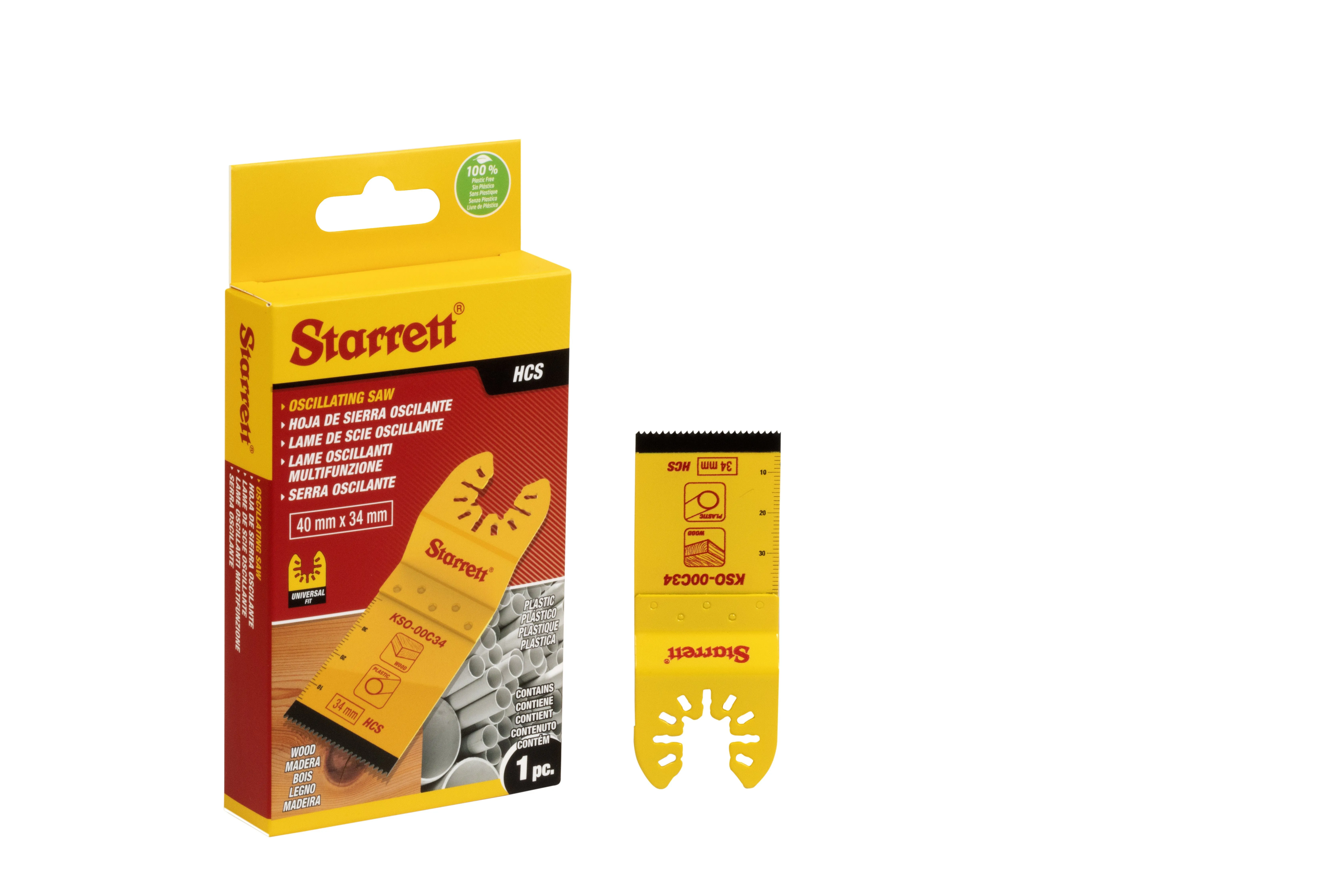 Lâmina de Imersão para Máquinas Multifuncionais Oscilantes Bi‑Metal 34mm - KSO-00C34
