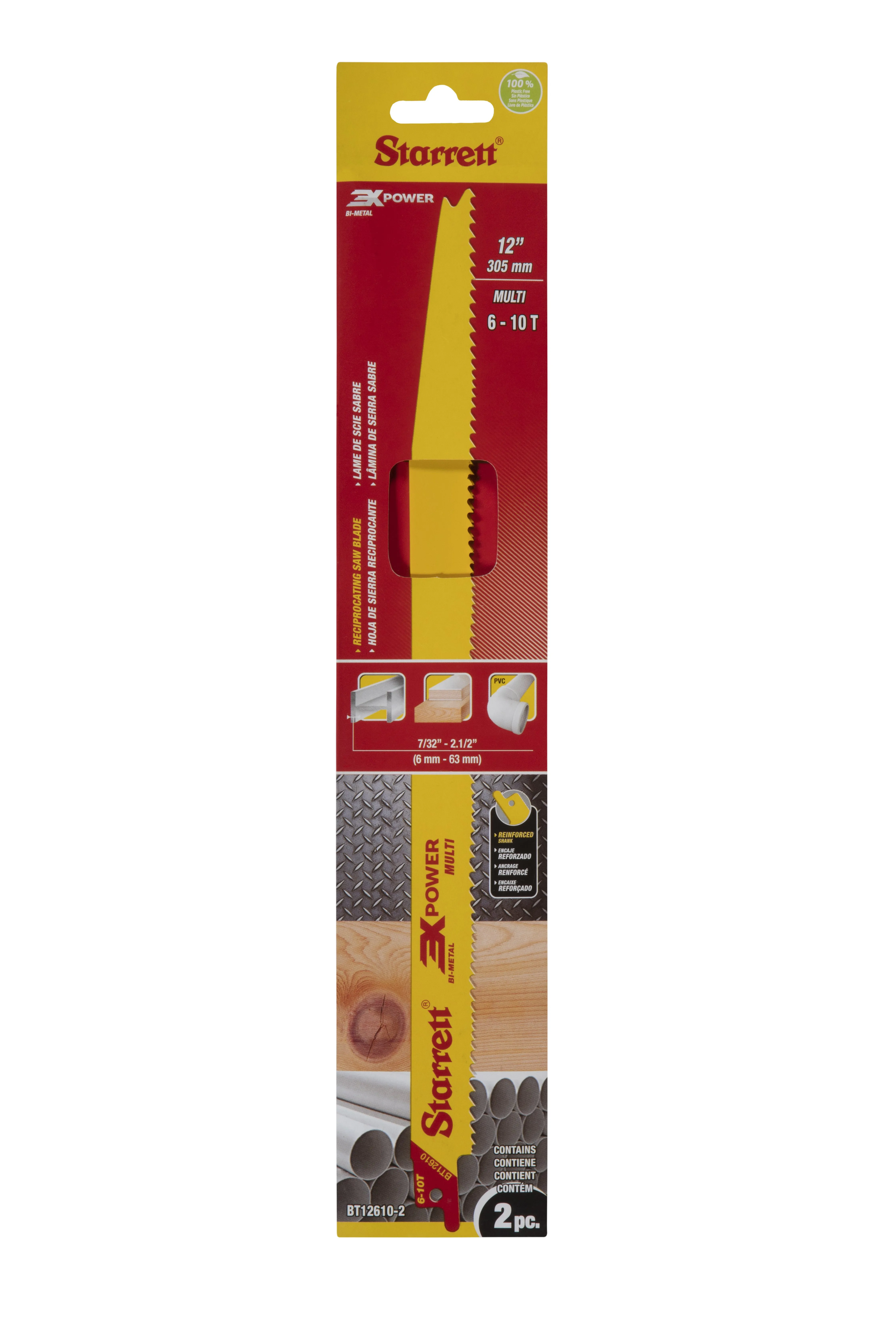 Lâmina de Serra Sabre Bi-Metal Multi - 2 Unidades - BT12610-2