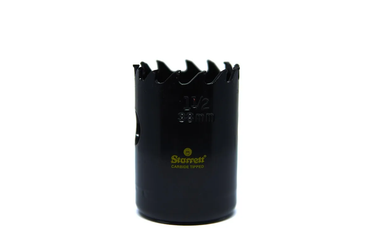 Serra Copo Ponta de Metal Duro CT de 38mm e 1.1/2 Polegadas - Starrett - Código do Produto - CT112
