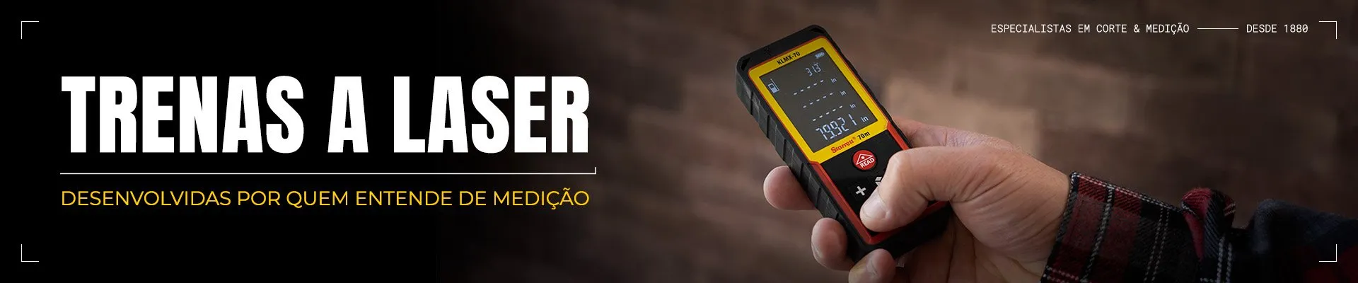 Trena Laser Lançamentos