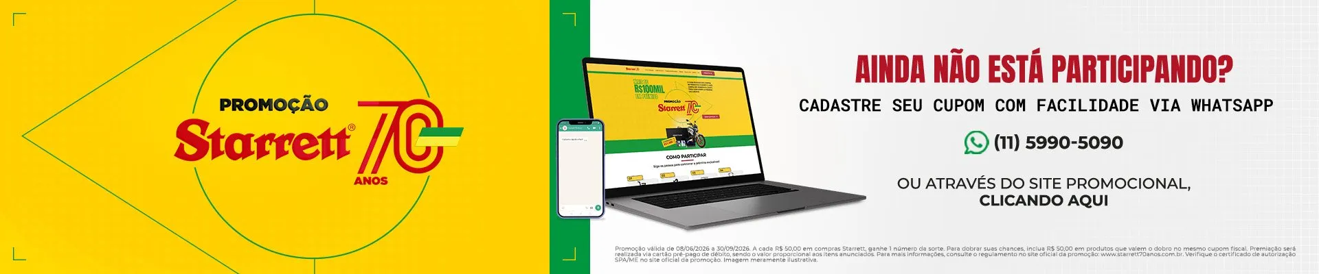 Promoção Starrett 70 Anos 3