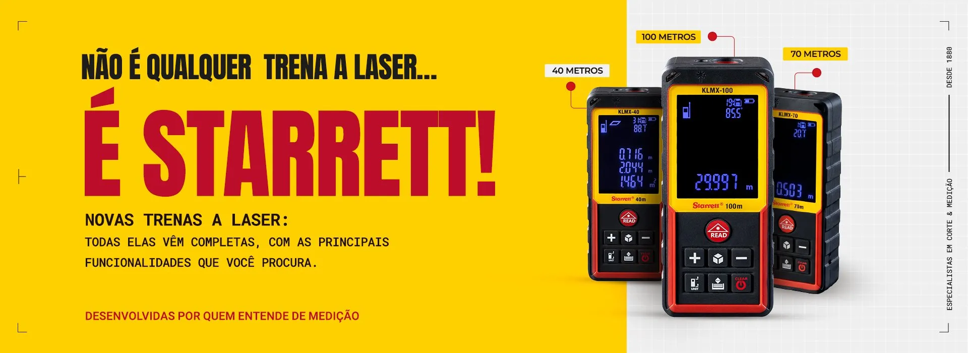 Trenas a Laser Starrett