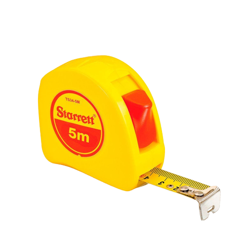 Trena amarela de 5m da Starrett